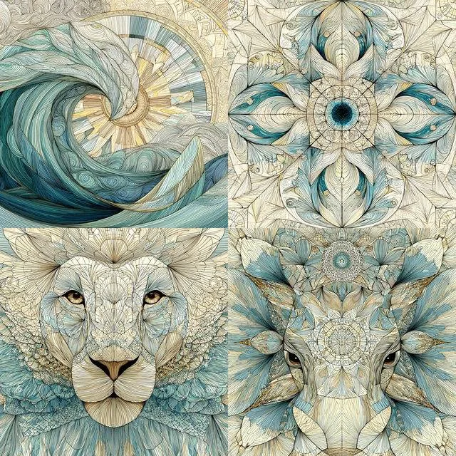 Intricate Geometric Elegance