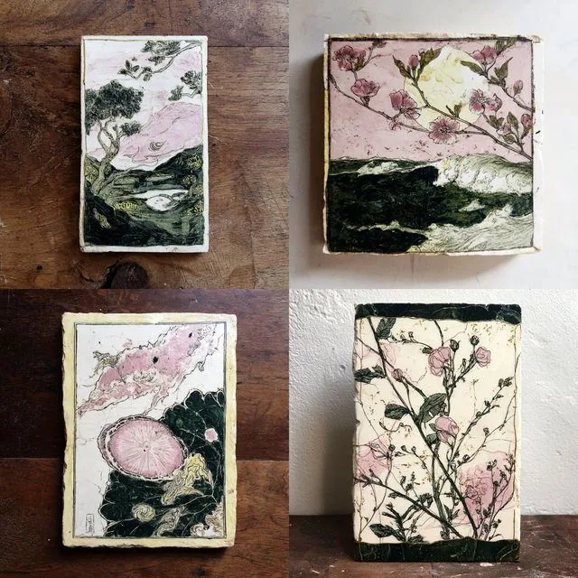 Nostalgic Botanical Etching
