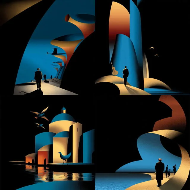 Geometric Futurist Elegance