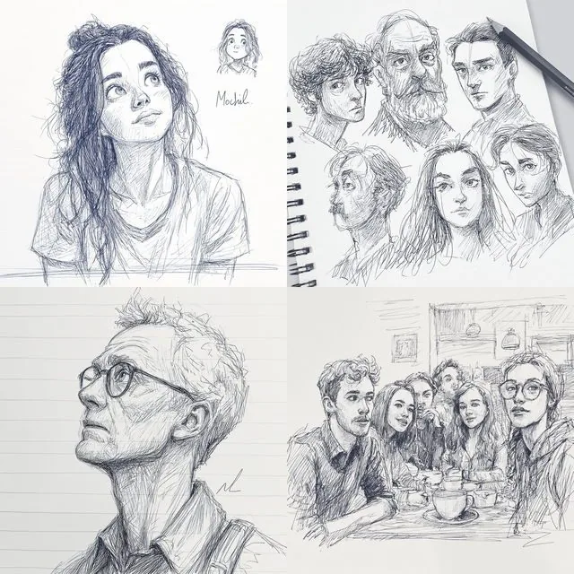 Expressive Line Narratives