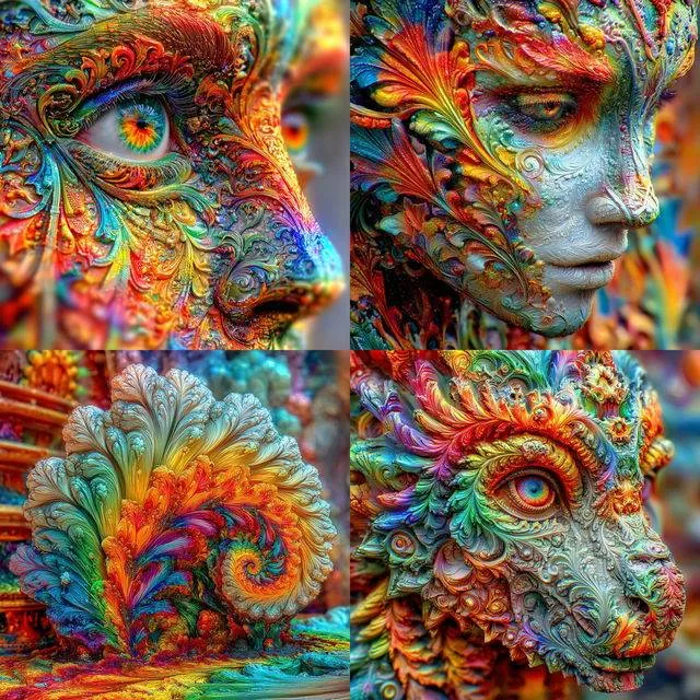 Psychedelic Ornate Visions