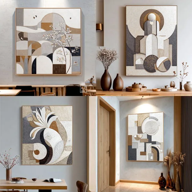 Cubist Geometric Elegance