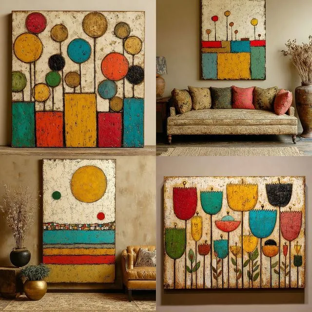 Whimsical Geometric Expression