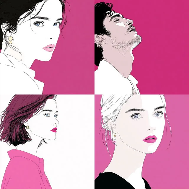 Pink Minimalist Elegance