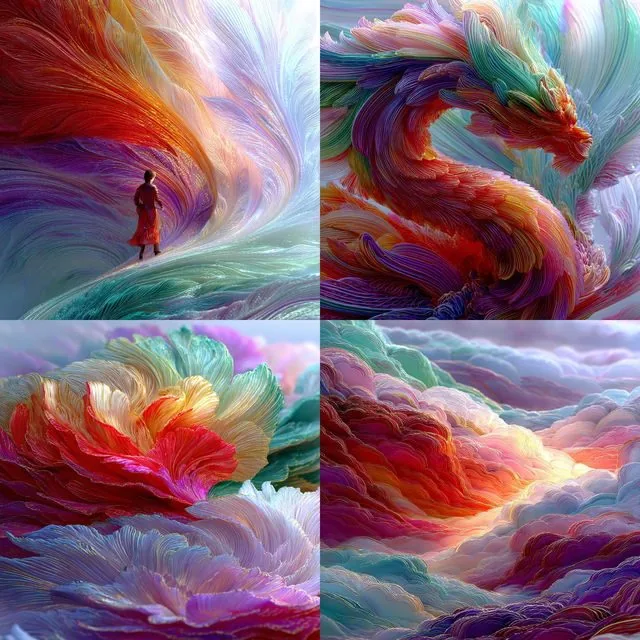 Ethereal Chromatic Flow