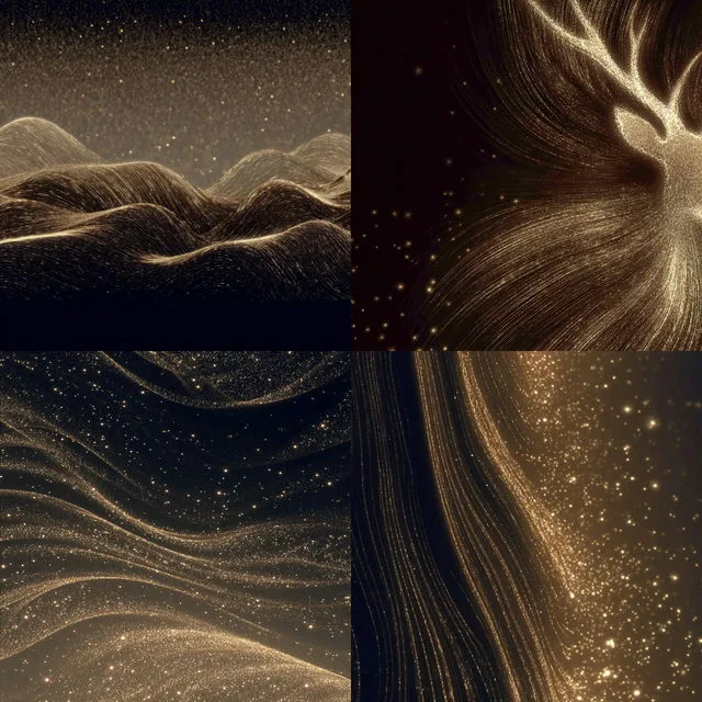 Ethereal Shimmering Elegance