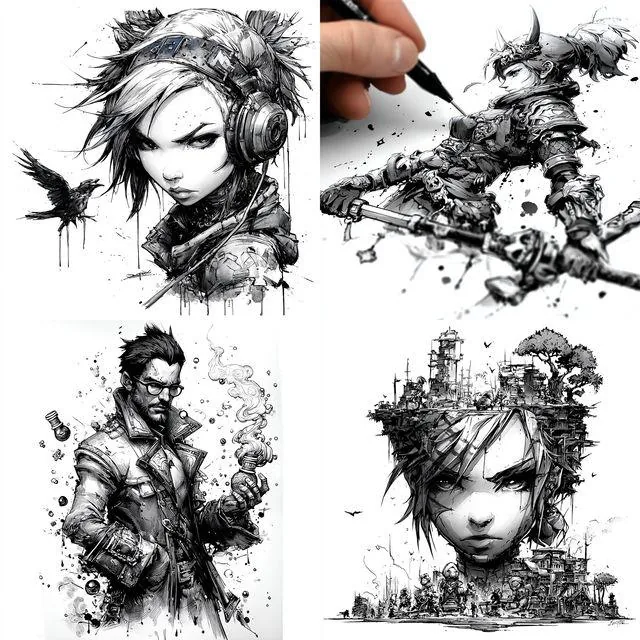 Monochrome Mechanical Mastery
