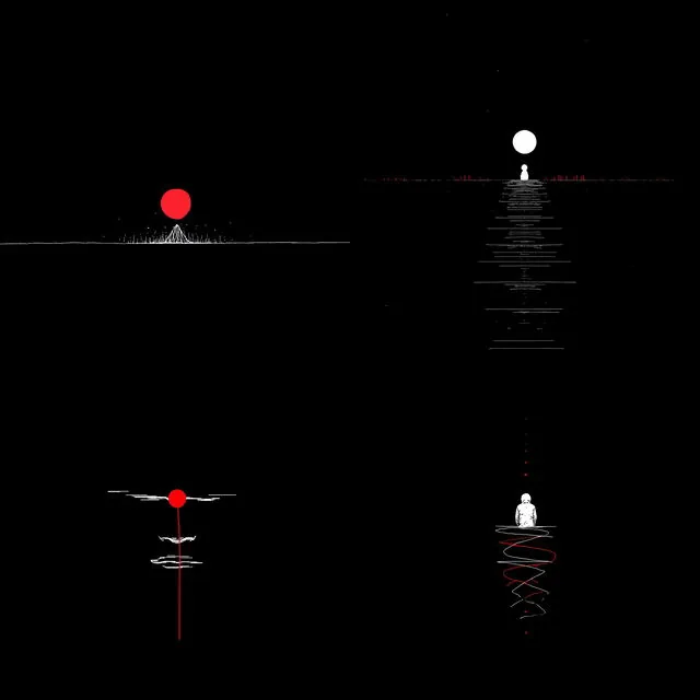 Monochrome Minimalist Abstraction