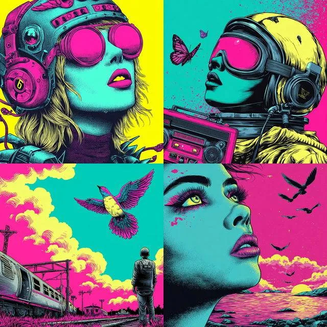 Neon Pop Fusion