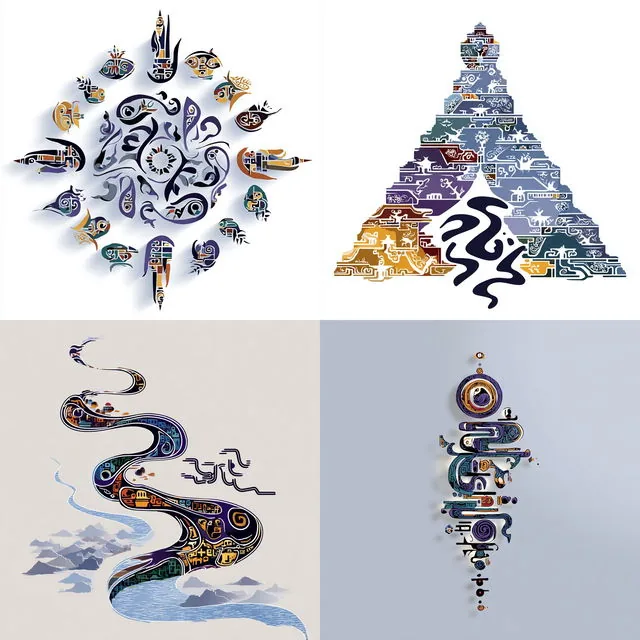 Intricate Abstract Elegance