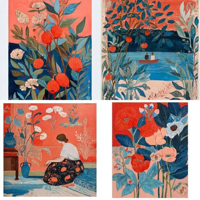 Vibrant Fauvist Whimsy