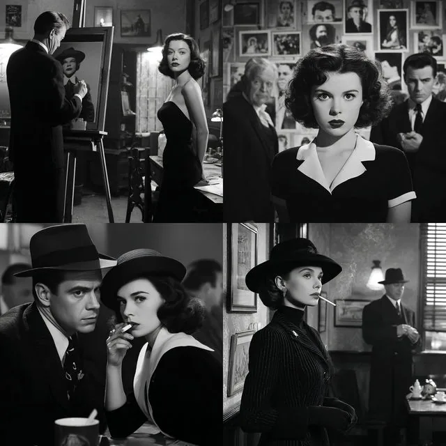 Monochrome Cinematic Nostalgia