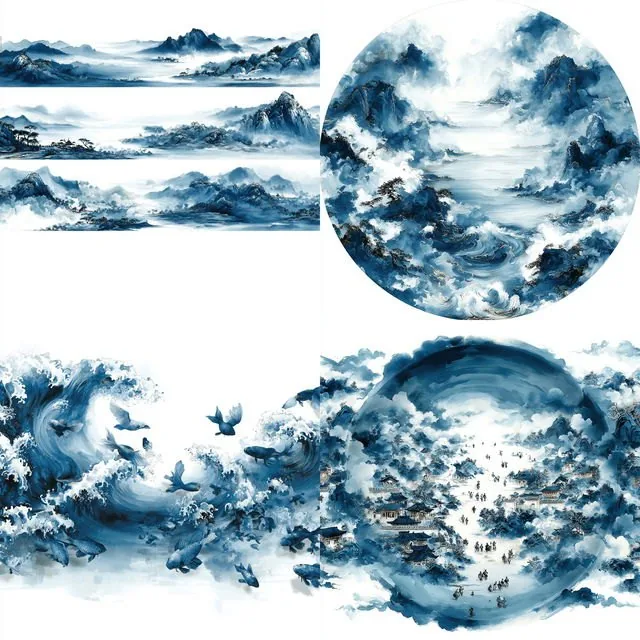 Porcelain Dreamscapes