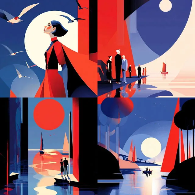 Geometric Abstraction Dynamics