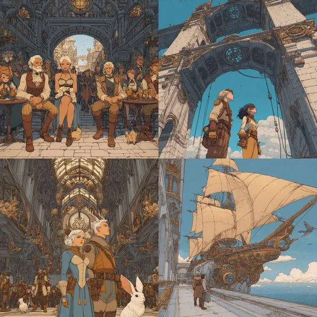 Ornate Steampunk Fantasy