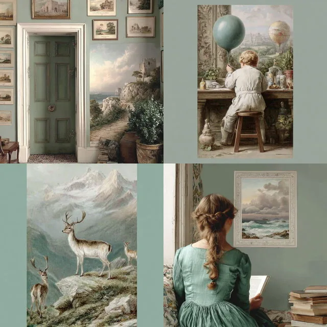 Victorian Pastoral Elegance