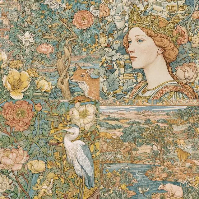 Ornate Botanical Elegance