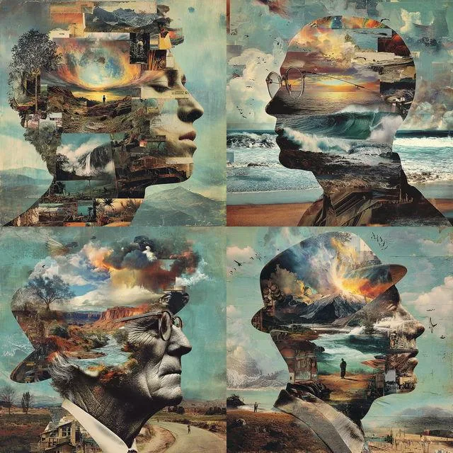 Surreal Collage Dreamscapes