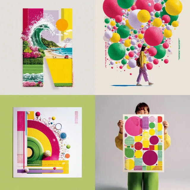 Vivid Pop Playfulness
