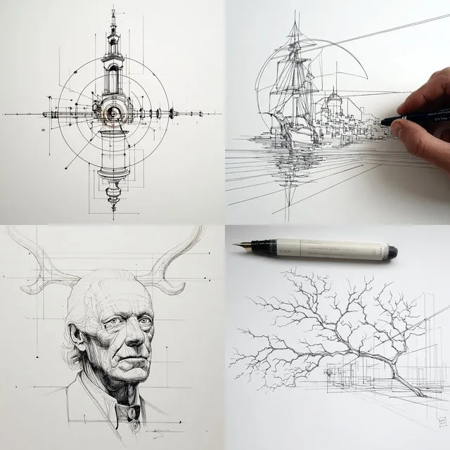 Geometric Precision Artistry