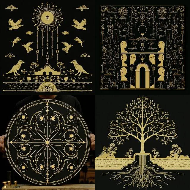 Ornate Line Elegance