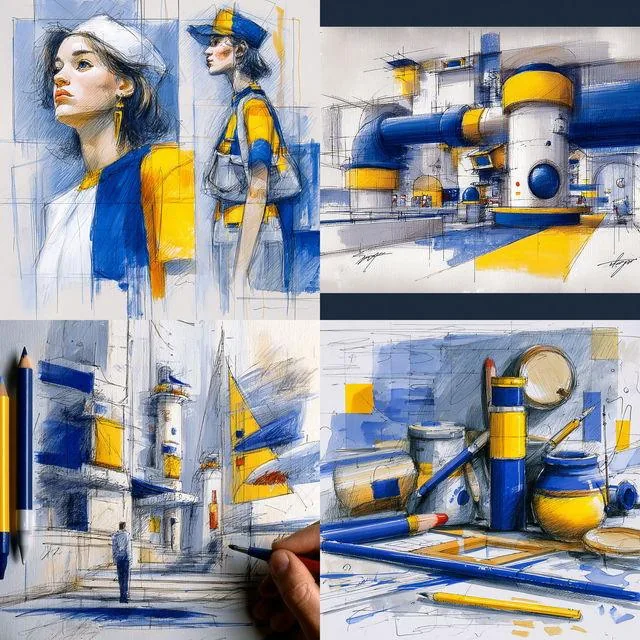 Dynamic Sketch Modernism