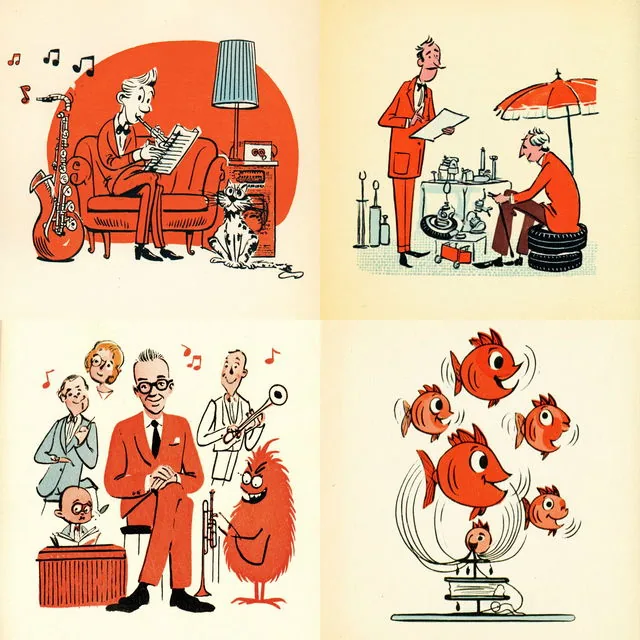 Retro Whimsy Illustration