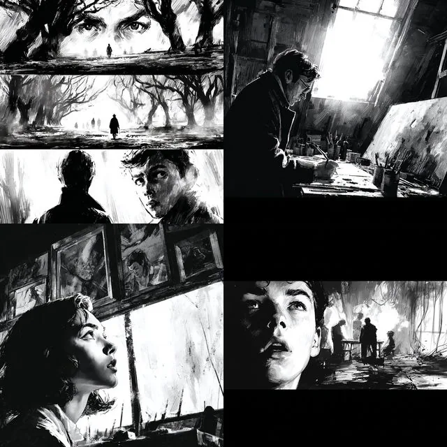 Monochrome Noir Dynamics