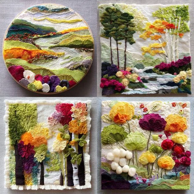 Vibrant Textile Artistry