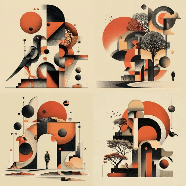Geometric Modernist Abstraction