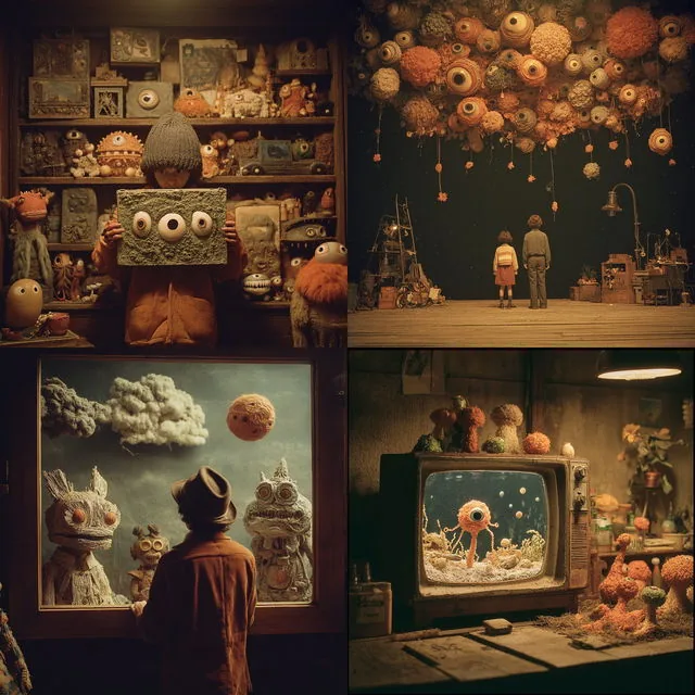 Whimsical Nostalgic Dreamscapes