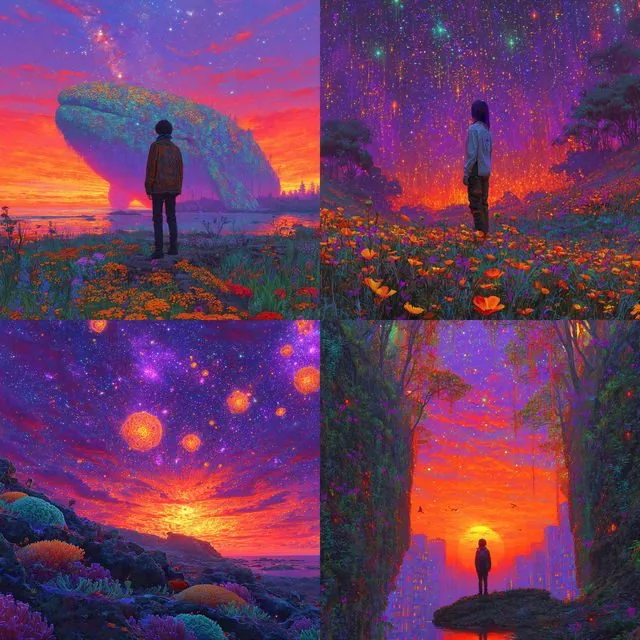 Ethereal Psychedelic Dreamscapes