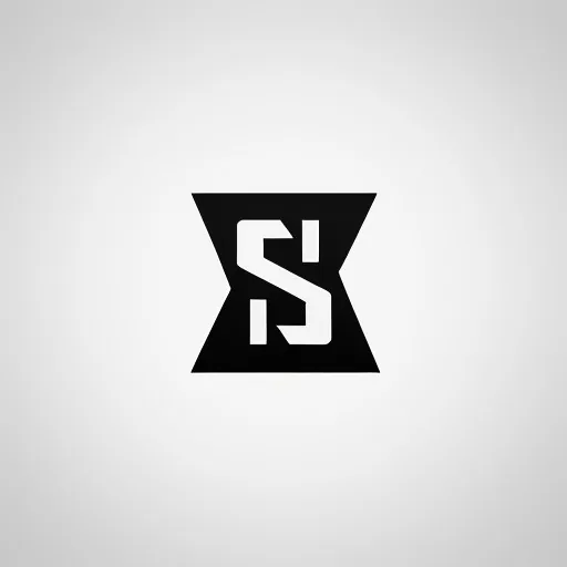 logo minimalist for letter SD