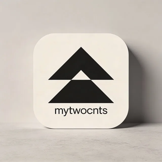 Create a completely original, iconic logo mark from scratch for a global cultural brand c...