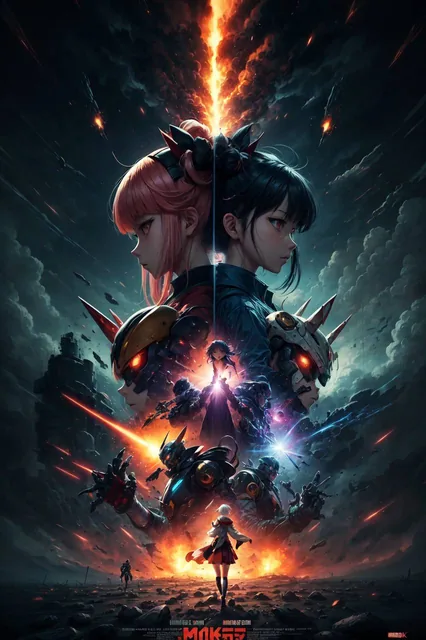 incredibly powerful Anime Girl, created by Hideaki Anno and Katsuhiro Otomo and Rumiko Ta...