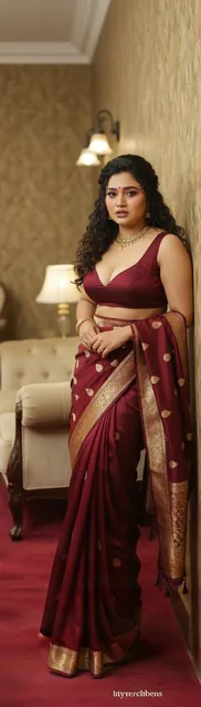 full body view of most beautiful girl as most beautiful indian realstic girl with plus si...