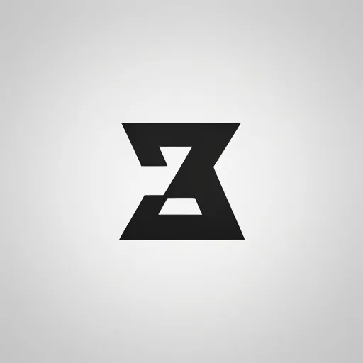logo minimalist for letter B SM