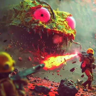 Photography, Pink, Orange, Sci-fi