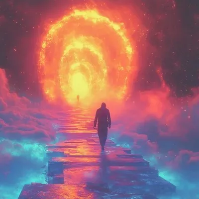 Surrealistic, Purple, Sci-fi