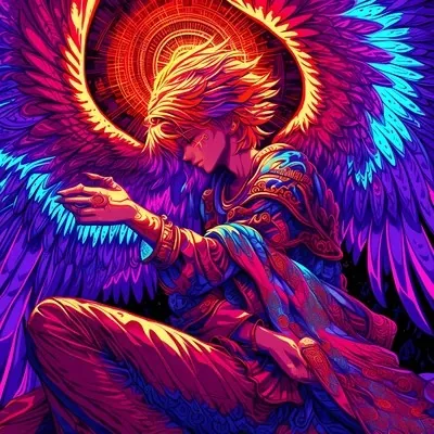 Anime, Purple, Dark fantasy