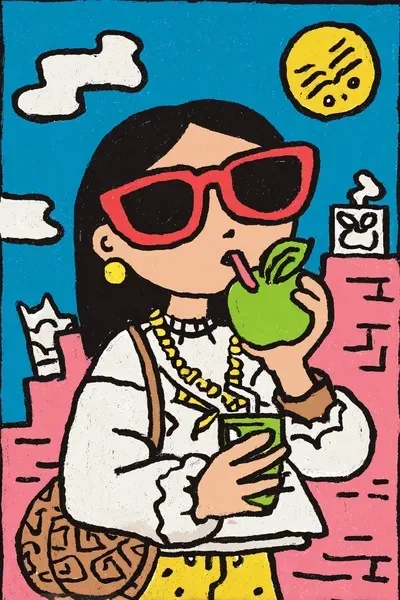 Comic book, Illustration, Pop, Pink, 2D, Flat vector