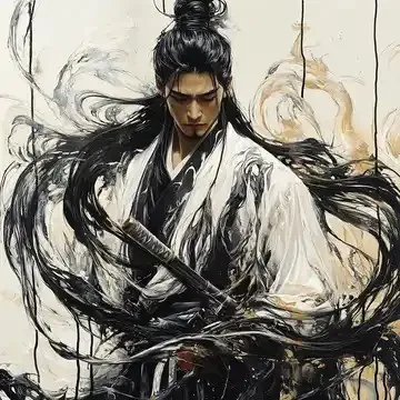 Surrealistic, Black, Eastern aesthetics