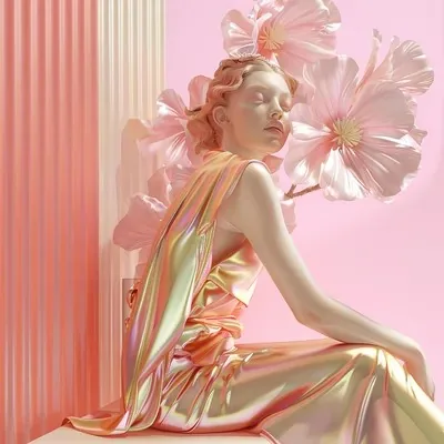 Surrealistic, Pink, Fashion