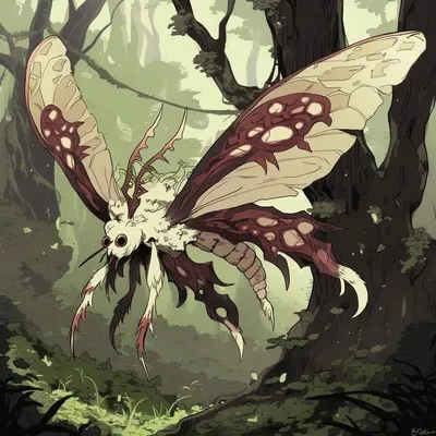 Red, Illustration, Dark fantasy