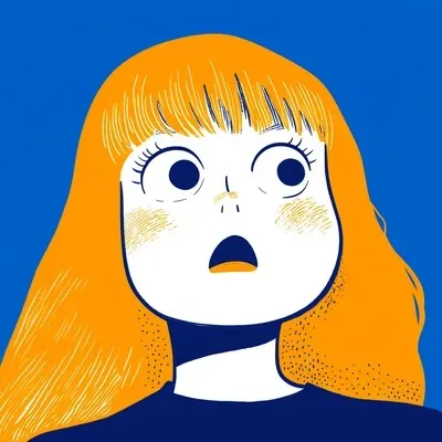 Cartoon, Blue, Cute, Illustration, Minimalism