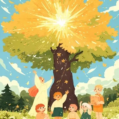 Cartoon, Illustration, Eastern aesthetics, Cute