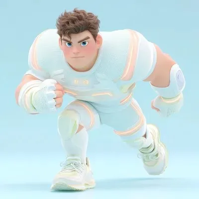 3D, Cute, Gradient, Disney