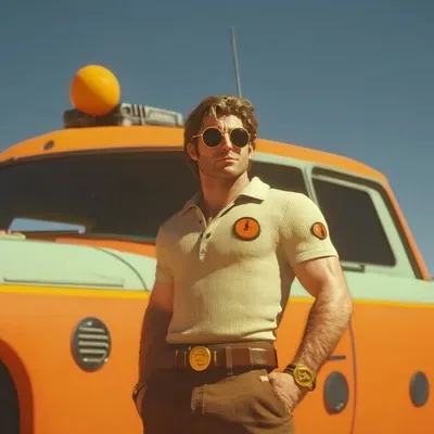 3D, Orange, Cartoon, Film