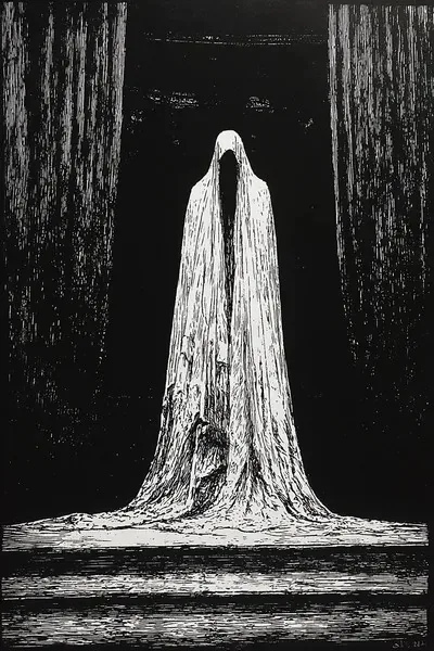 Dark fantasy, Line art, Vintage, Comic book