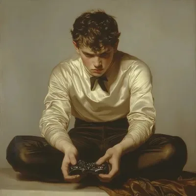 Oil painting, Vintage
